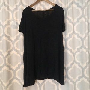 Brandy Melville dark grey t-shirt dress